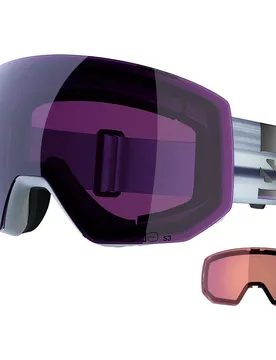 Masque De Ski Radium Pro Sigma Ice Flow Sigma Black Gold/CAT3+Sigma Light Blue/CAT1 Homme