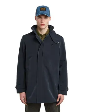 Trench-coat Garber Unpadded Salute / Dark Black XL