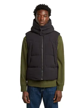 Gilet Whistler Padded Hooded 2.0 Dark Black XL