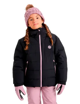 Veste Snowy Hill Puffy True Black 8 Années Fille