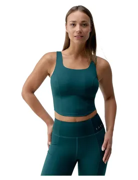 Top De Sport à Maintien Moyen-élevé Godo Deep Green XS