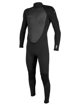 Combinaison Néoprène à Manches Longues Avec Fermeture éclair Dans Le Dos Reactor-2 3/2 Mm Black / Black XL