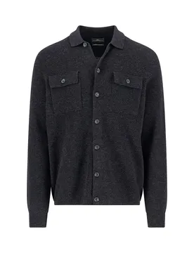 Cardigan 1510807 Charcoal M Homme