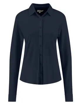 Chemise à Manches Longues 25146137 Navy L