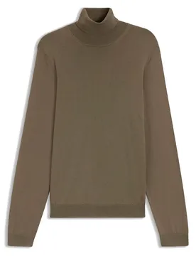 Maglione A Collo Alto Musso 102189 Open Brown 2XL