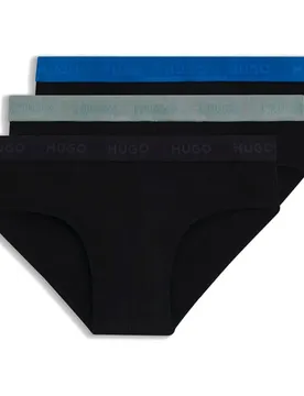Hugo Boxers 10268005 Brief 3 Unità Black S