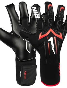 Gants De Gardien De But Aries X Prime Black 4 unisex