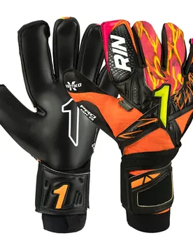 Gants De Gardien De But Egotiko X Pro Orange / Black 7 unisex