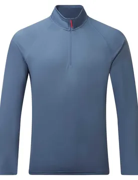 T-shirt Anti-uv à Manches Longues Et Fermeture éclair Storm Blue L
