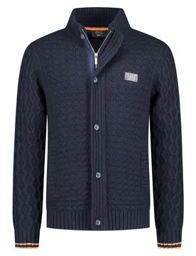 Cardigan 25kn97 Classic Navy XL