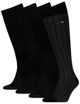 Chaussettes Longues 701235378 4 Paires Black EU 39-42
