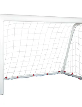 But De Football Self-weighted Foldable Aluminium Mini White 155 x 95 x 80 cm unisex