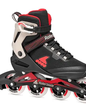 Patins En Ligne Macroblade 84 Black / Sand / Red EU 42