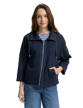 Sweat-shirt à Zip 1047715 Sky Captain Blue 3XL