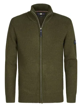 Maglione Con Zip Completo M-3050-kwc26 Army Green M