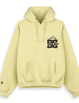 Sweat à Capuche The Swarm Dc Shoes X Boxy Lime S Homme