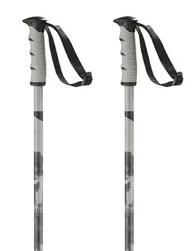 Bâtons Steep Black / Grey 135 cm Homme