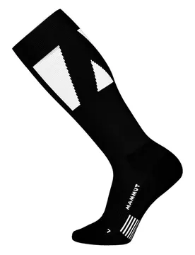 Chaussettes Freeski Merino Knee Black / White EU 36-38 Homme