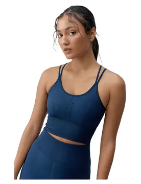 Haut De Sport Maintien Moyen India Sailor Blue XL