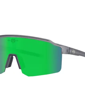Occhiali Da Sole Polarizzati Taroko Crystal Grey / Green