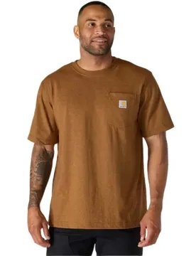 T-shirt à Manches Courtes Dearborn Relaxed Pocket Brown L