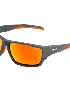 Lunettes De Soleil Jacara Grey / Black / Orange SINTEC®/CAT3 Homme
