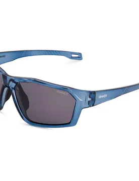 Lunettes De Soleil Parkia Dark Blue / Smoke Black SINTEC®/CAT3 Homme