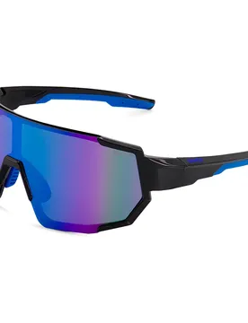 Lunettes De Soleil Viraro Shiny Black / Smoke Ice Blue CAT3 Homme