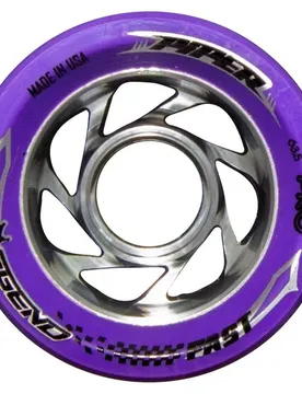 Roues De Patins Legend Pro Fast 4 Unités Purple 7678 63.5 mm/93A unisex