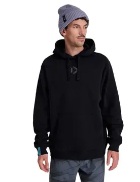 Sweat à Capuche Signature Black S Homme