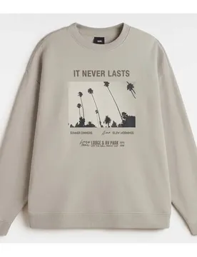 Felpa Neverlasting Os Crew London Fog 2XS