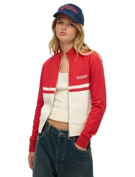 Veste De Survêtement Ath Ess Through Track Varsity Red XL