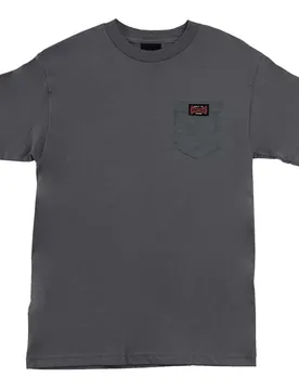 T-shirt à Manches Courtes Built To Grind Charcoal L