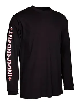 T-shirt à Manches Longues Bar Cross Black S