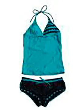 Maillot De Bain Trail Dot Tankini Green M