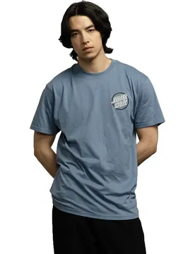 T-shirt à Manches Courtes Breaker Check Opus Dot Dusty Blue M