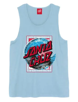 T-shirt Sans Manches Breaker Dot Front Sky Blue L
