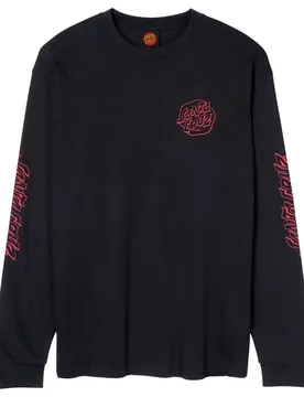 T-shirt à Manches Longues Fever Dream Mono Dot Black M