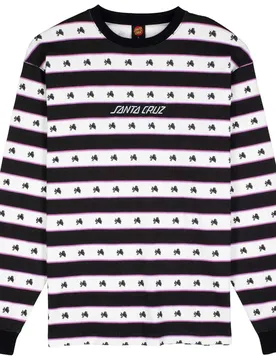 T-shirt à Manches Longues Mantis Black Stripe M