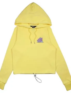 Sweat à Capuche Not A Dot Pastel Yellow S