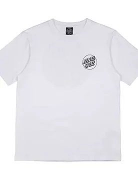 T-shirt à Manches Courtes Primary Dot White S