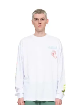 T-shirt à Manches Longues Sc All In White M
