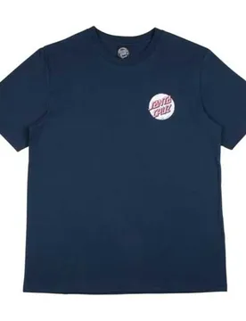 T-shirt à Manches Courtes Speckled Dot Dark Navy S