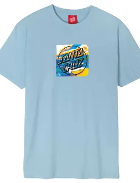 T-shirt à Manches Courtes Water View Front Sky Blue M