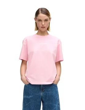 Karl Jeans Maglietta A Maniche Corte Outline Logo Regular Fit Fairytale M