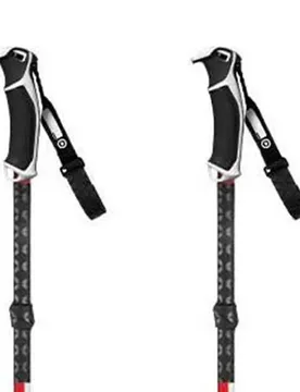 Bâtons Fixie Aluminium Black / Red 130 cm Homme