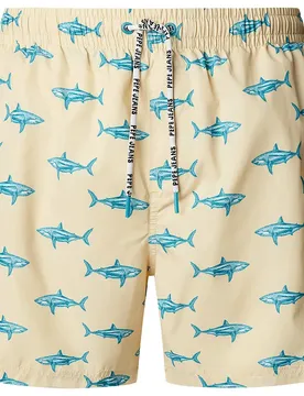 Pantaloncino Da Bagno Shark Desert Yellow L