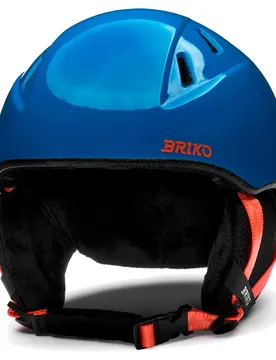 Casque Junior Makalu Shiny Lochmara Blue / Pomegranate Red XS unisex