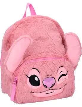 Sac à Dos De Festival Pelucheux Ange Lilo & Stitch Pink One Size unisex