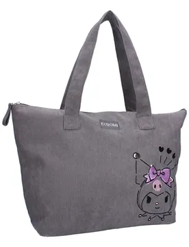 Tote Bag Sanrio Obsession Kuromi Black / Purple One Size unisex